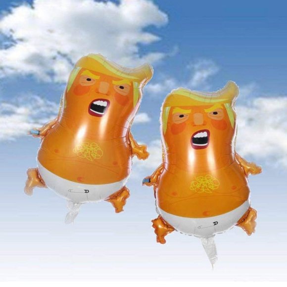 Other - Baby Trump balloons Set of 2